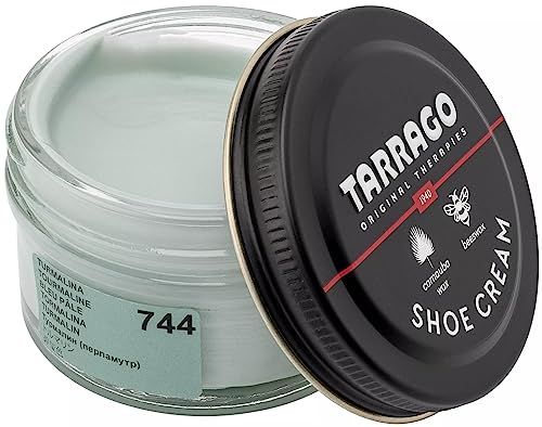 Tarrago | Shoe Cream Nacar 50 ml | Crema para Cuero y Cuero Sintético de Colores Nacarados