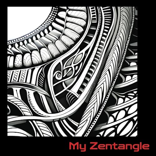 My Zentangle. Notebook to draw Zentangle.: Art therapy, Zentangle. Four 3.54