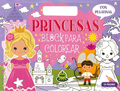 Princesas: 4 (Bloc para colorear)