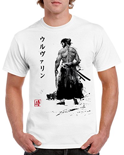 Camisetas La Colmena 2037- Inmortal Samurai Sumi-e (Dr.Monekers)