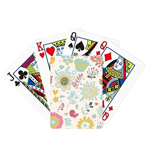 Color girasol pintura póker jugando magia tarjeta divertido juego de mesa