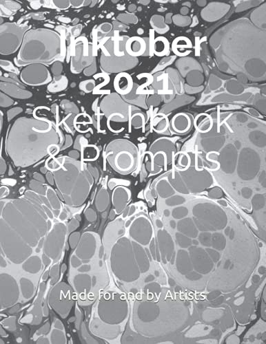 Inktober 2021 sketchbook prompts