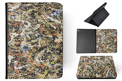 Jackson Pollock - Funda para tablet con pintura artística Convergence para iPad 10.2 (2019) (7ª generación) / iPad 10.2 (2020) (8ª generación) / iPad 10.2 (2021) (9ª generación)