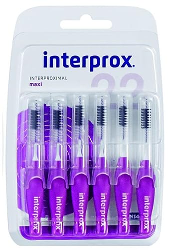 Interprox maxi - Cepillos interdentales (6 unidades), color morado