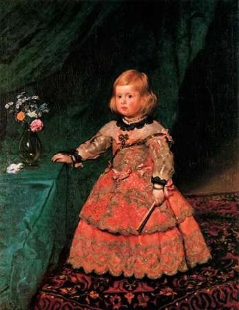 Diego Velazquez – The Infanta Margarita Artistica di Stampa (45,72 x 60,96 cm)