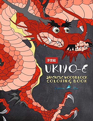 Ukiyo-e: A Japanese Woodblock Coloring Book