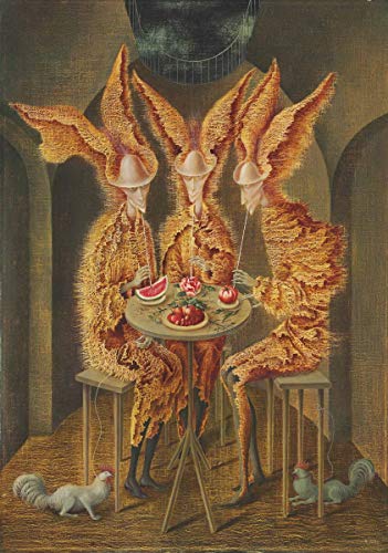 Remedios Varo Giclee Imprimir en Papel-Pinturas Famosas Arte Fino Póster-Reproducción Decoración de Pared(Vampiros Vegetales) #XZZ