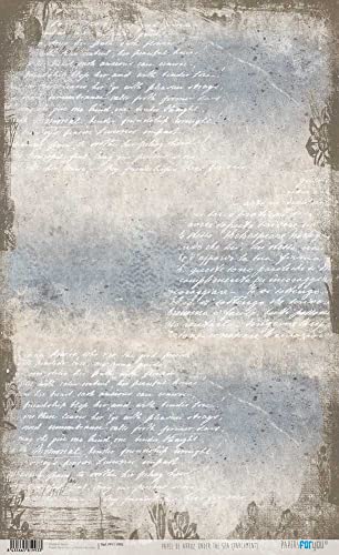 Papers For You Papel Arroz 54x33 cm 25-30 gr. Under the Sea (Parchment)