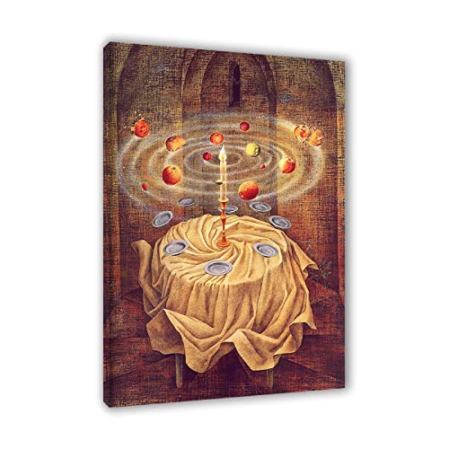 THREMA Arte de pared enmarcado surrealismo, impresión de Remedios Varo, reproducción de pintura famosa sobre lienzo, póster e impresiones sobre lienzo, imagen abstracta de 30 x 45 cm, 12 x 18 pulgadas