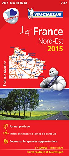 CARTE NATIONALE 707 FRANCE NORD-EST 2015 (CARTES, 8060)