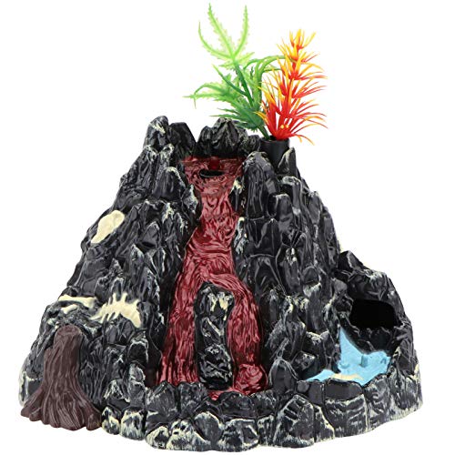ibasenice Volcán Cueva Juguete Erupción de Volcán Modelo Juguetes de Dinosaurio Volcano Playset Playset Preescolar Juguete para Ni?os Ni?os Ni?os Ni?as Ni?as Volcán Figuras
