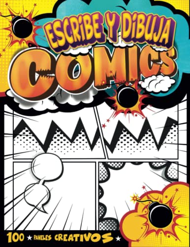 Comics Para Hacer: Revista de Viajes Cómicos Para Escribir Y Dibujar Cómics | Niños de 6 A 8 Años