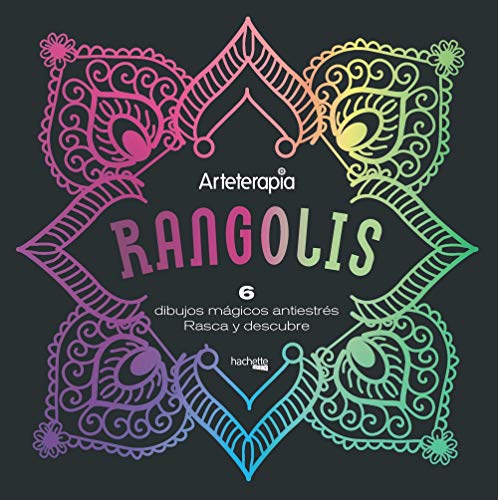 Arteterapia. Rangolis. 6 dibujos mágicos (Hachette Heroes - Disney - Especializados)