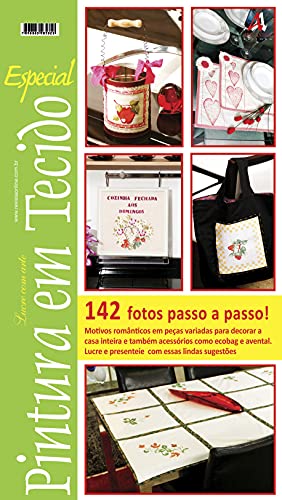 Lucre com Arte Pintura em Tecido: Edição 4 (Portuguese Edition)