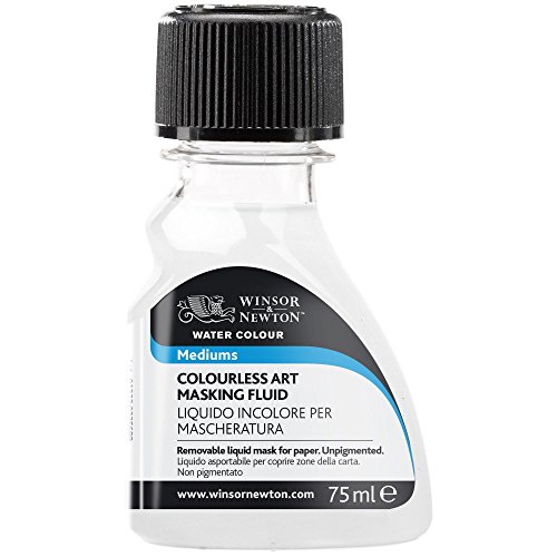 Winsor & Newton 2621761 Acuarelas Maskiergummi Transparente 75 ml Botella