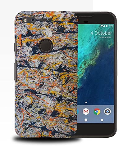 Jackson Pollock - Carcasa para Google Pixel, diseño de polos azules