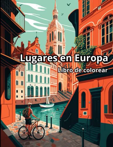 Lugares en Europa - Libro de colorear