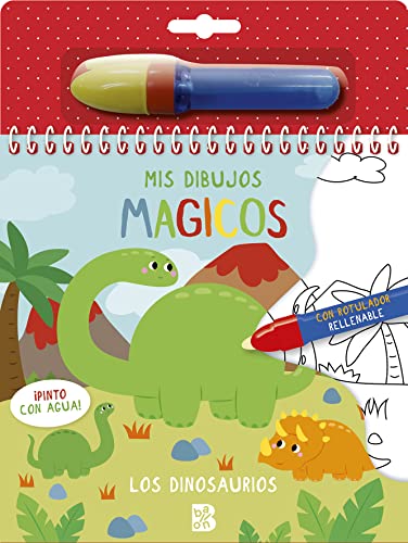 PINTO CON AGUA - LOS DINOSAURIOS (MIS DIBUJOS MÁGICOS - PINTO CON AGUA)