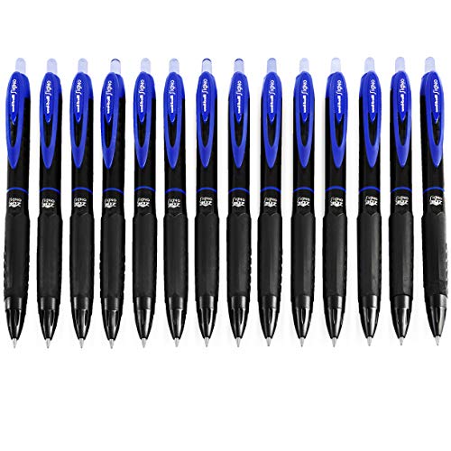 uni-ball Signo UMN-307 - Bolígrafo retráctil (14 unidades), color azul