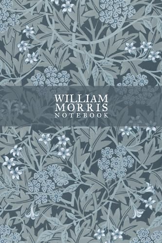 William Morris Vintage Composition Notebook. 6x9 inch format, 120 blank white pages. Art and craft style: For notes, travel, drawings, school, college, university, journal (Morris series)