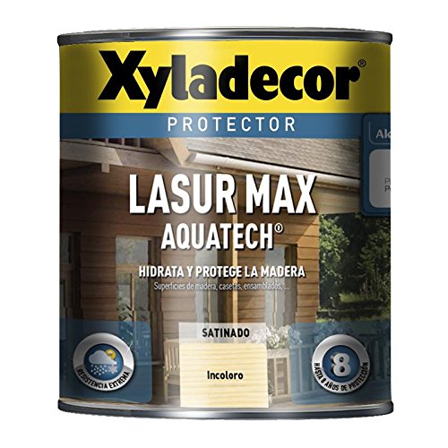 Xyladecor Lasur Extra Satinado Aquatech para madera Incoloro 750 ml