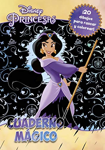 Princesas. Cuaderno mágico: 20 dibujos para rascar y colorear (Disney. Princesas)