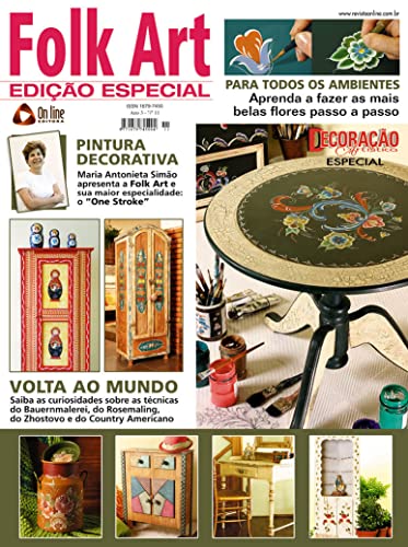 Decoração Artística Especial Edição 11: Pintura Decorativa! (Portuguese Edition)