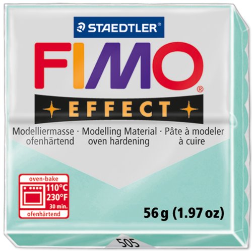 Staedtler 8020-505. Pasta para modelar de color menta Fimo soft. Caja con 1 pastilla.