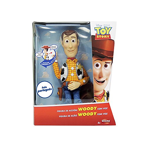 Bizak Toy Story - Figura de Woody, articulada con voz en portugués (Bizak 61234074)