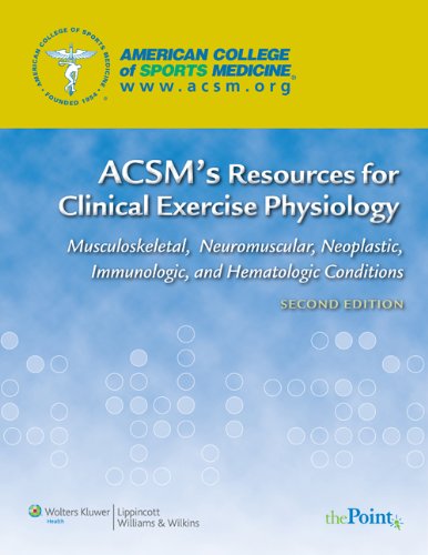 ACSM's Resources for Clinical Exercise Physiology: usculoskeletal, Neuromuscular, Neoplastic, Immunologic and Hematologic Conditions (ACSMs Resources for ... Exercise Physiology) (English Edition)