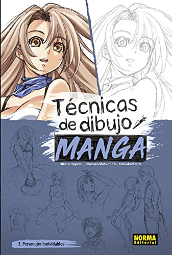 Técnicas de dibujo manga 3 - Personajes Inolvidables (como dibujar manga)