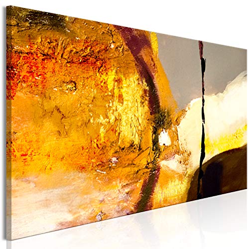 murando Handart Cuadro en Lienzo Abstracto 150x50 cm 1 pieza Cuadros Decoracion Salon Modernos Dormitorio Impresión Pintura Moderna Arte - como pintado a-A-0502-b-a