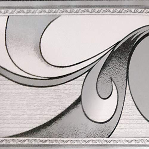 Dundee Deco BD3222 - Rollo de papel pintado con diseño retro de rollo de 33 pies x 4 pulgadas, autoadhesivo