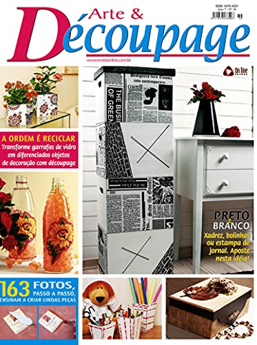 Arte & Découpage Edição 36: A ordem é reciclar (Portuguese Edition)
