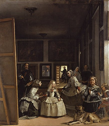 Las Meninas,Diego Velazquez,60x50cm