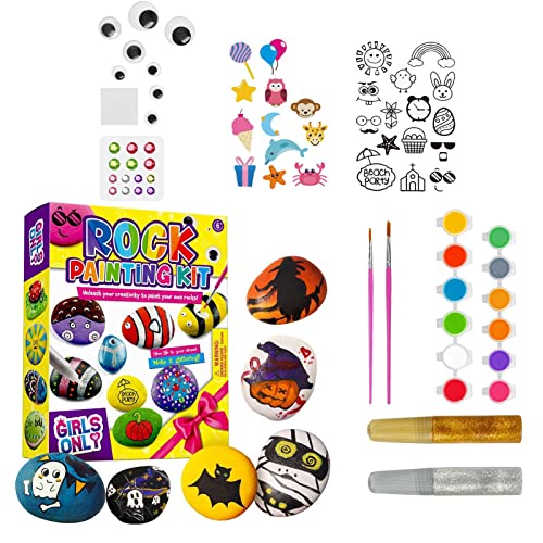 Kit de pintura rupestre para niños - Creatividad Arts Crafts Kit de suministros de bricolaje | Kit educativo de arte rupestre para niños con varias herramientas para niños y niñas de 6 a 12