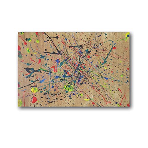 Jackson Pollock - Póster de pintura por goteo (60 x 90 cm)