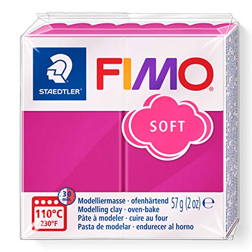 Staedtler Fimo 8020 - Pasta de modelar, color frambuesa