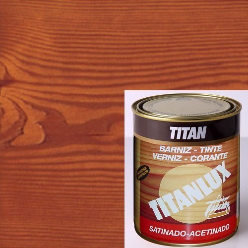 Titanlux Titan Barniz Tinte Madera Wengue 375 ml