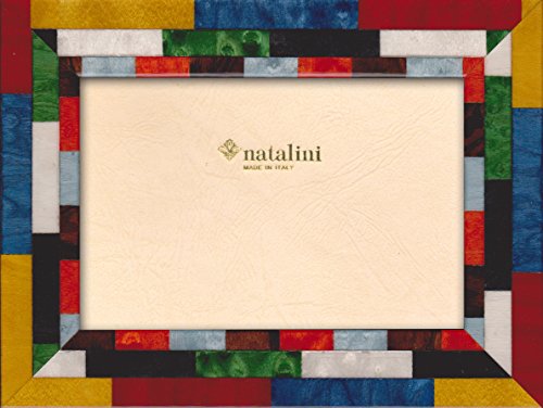 Natalini MIRA Rosso B G-10 X 15-Marco de Fotos de Madera y Cristal, 20 X 15 X 1,5 cm