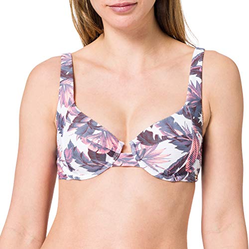 Tommy Hilfiger Balconette UW Parte Superior de Bikini, Hilfiger Tropic Overshadow, E95 para Mujer