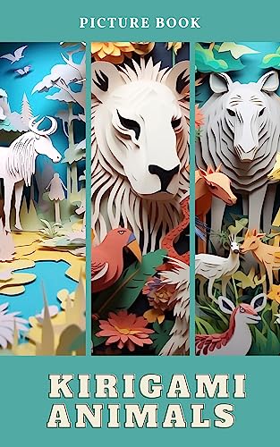 Journey into Nature: Picture Book Paper Kirigami Wildlife (English Edition)