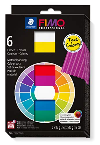 Fimo 8003 01 - Fimo professional (pasta de modelar) True Colors