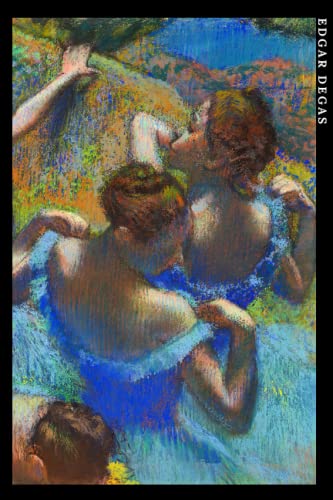Edgar Degas: Bailarinas en azul. Cuaderno de notas. Design artístico y elegante.