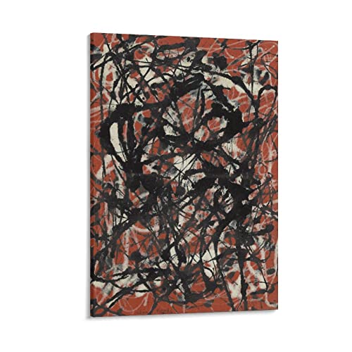 Jackson Pollock - Póster de pintor de Estados Unidos (40 x 60 cm)