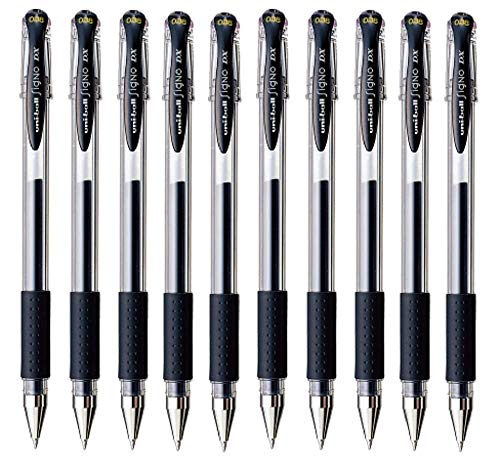 Uni-ball Signo DX UM-151 Gel Ink Pen 10 Set (negro)