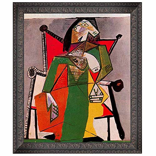 Abstarct Pablo Picasso - Obras de arte en lienzo, pósteres de pintura en lienzo, impresiones de pared para habitación, decoración del hogar, listas para colgar (30 x 40 cm)