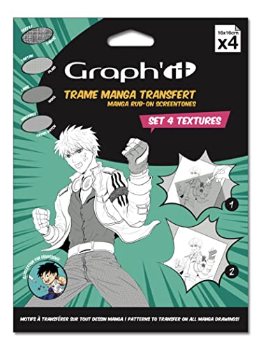 GRAPH'IT Trama Manga, Texturas, 16x16 cm