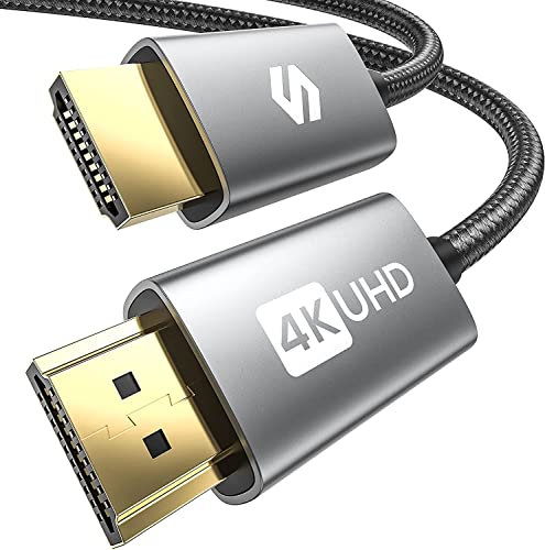 Cable HDMI 1 Metros 4K, Silkland Cable HDMI 2.0 4K HDR, Soporte ARC, 3D, 4K@60Hz, 2K@144Hz, 1080P, Ethernet, HDMI Cable 1 Metros Compatible con 4K UHD TV, BLU-Ray, PS4/5, Xbox One/360, Proyector