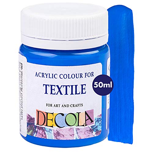 Pintura Textil Clásica Azul 50ml | Colores Con Alta Pigmentación | Hecho Por Nevskaya Palitra